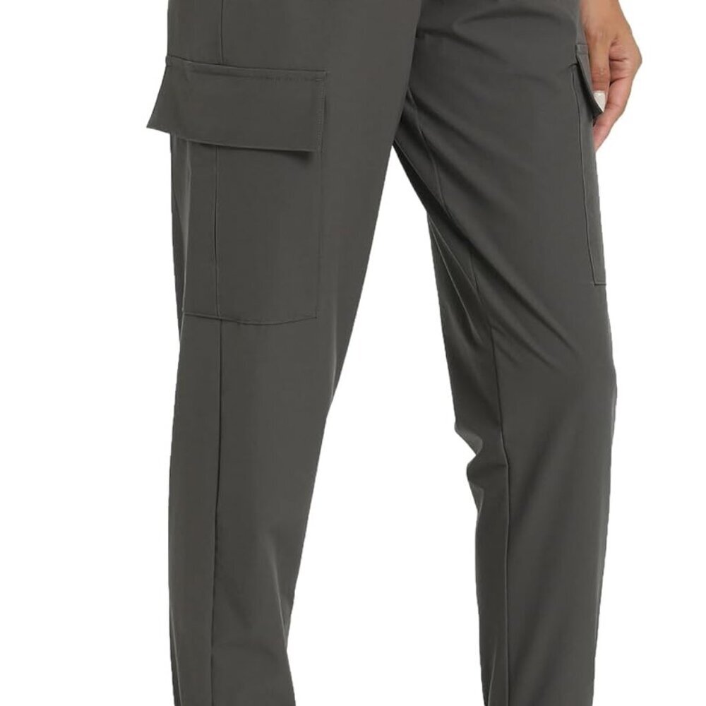 Womens Water Resistant Hiking Pants with Pockets Quick Dry Soft Athletic Workout